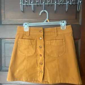 Madwell Burnt Orange Skirt